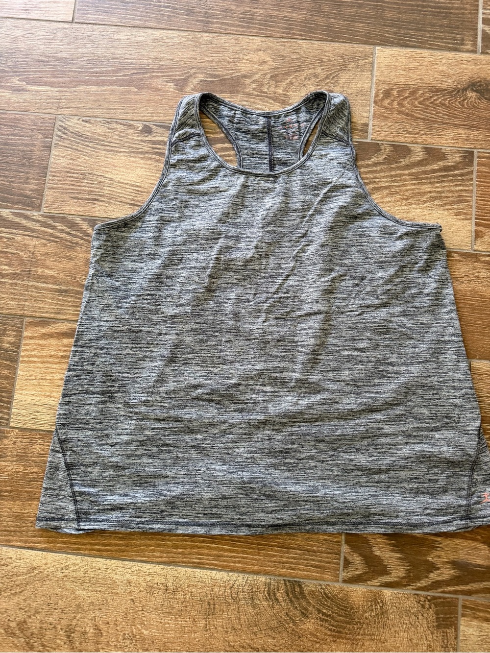 Women’s Gray Racerback Tank Top